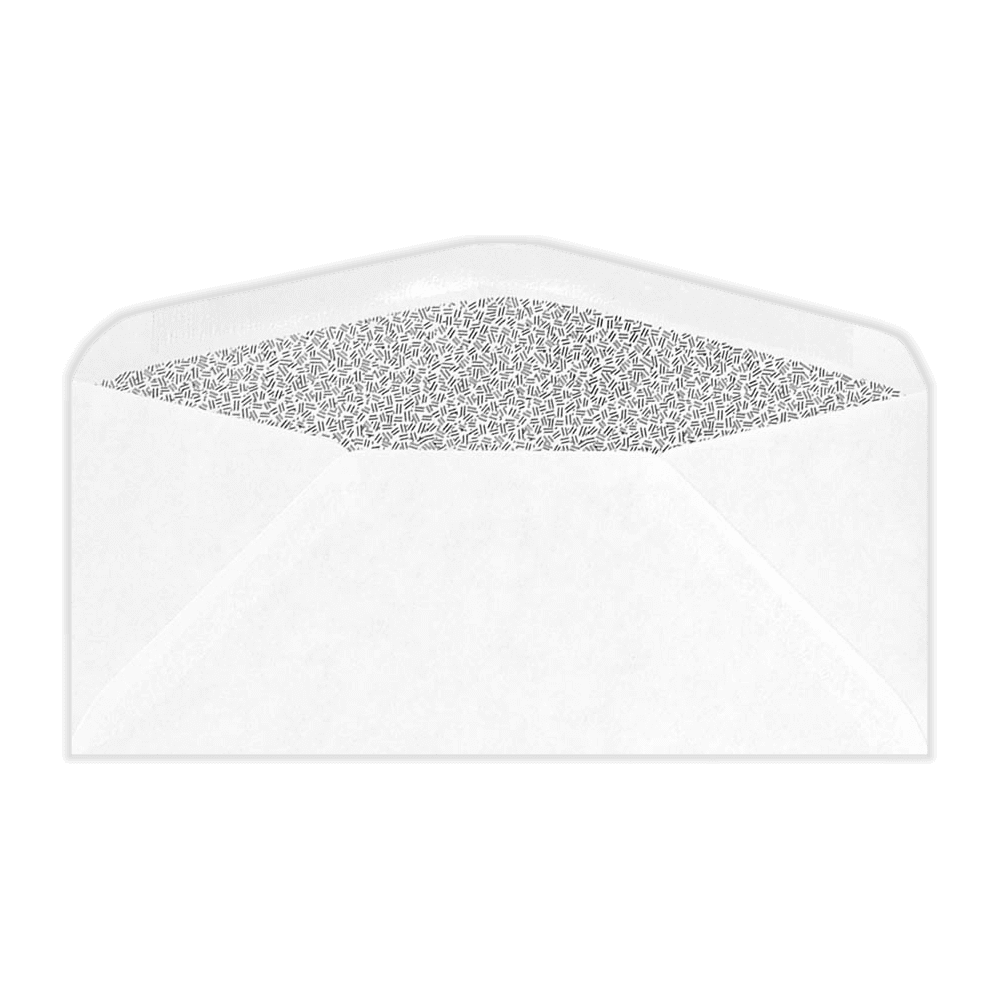 LUXPaper #9 Regular Envelopes, 3 7/8 x 8 7/8, White, 1000/Pack