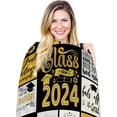 thumbnail image 3 of Graduation Gifts Blanket - 2024 Graduation Gifts for Her Him - Graduation Decorations Class of 2024 Throw 50" X 60" - Graduation Party Supplies Favors - High School College Graduation Gifts, 3 of 5