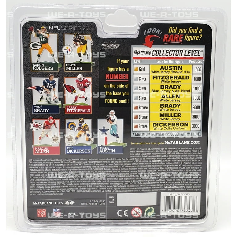 エリック•ディッカーソン　ラムズ　マクファーレン　NFL McFarlane NFL Series 27 Eric Dickerson Action Figure [White Jersey