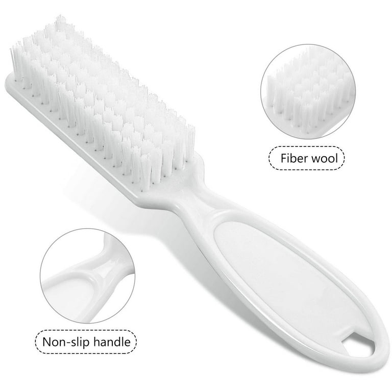 3 Pieces Clipper blade Cleaning brush Hair Clipper Cleaning nylon Brush  Nail Brush Trimmer Barber Cleaning Brush Tool 