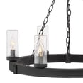 thumbnail image 5 of 29206BK-LV Hinkley Lighting Sawyer - 3.5W 6 LED Outdoor Medium Chandelier-23.25 Inch Tall and 24 Inch Wide, 5 of 9