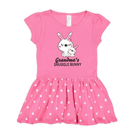 

Inktastic Grandmas Snuggle Bunny Easter Gift Baby Girl Dress