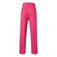 thumbnail image 5 of Akiihool Mens Wide Leg Trousers Men's Casual Pants Elastic Waist Drawstring Trousers Hot Pink,XXXL, 5 of 5