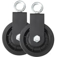 thumbnail image 1 of 2 poleas silenciosas para gimnasio, sistema de polea de repuesto para fitness., 1 of 6