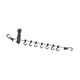 thumbnail image 4 of Tendedero portátil para exteriores, cuerda reflectante para colgar ropa Negro reflectante, 4 of 9