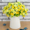 thumbnail image 4 of 3 Bunches Artificial Rose Elegant Simulated Flowers Fake Roses for Party Decor, 4 of 7