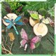 thumbnail image 4 of 6 Piezas Estacas De Jardín De Metal De Mariposa Estacas De Mariposa De Colibrí De Libélula De 34 Pulgadas Decoración De Estacas De Jardín De Mariposa Arte De Patio De Metal Que Brilla En La Oscuridad, 4 of 5