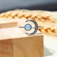 thumbnail image 3 of Guardurnaity Aberturas Anillo Zircon Luna En forma de joyería Hombre Color Compromiso Encanto Romántico Dedo Estrella Apertura Metal Regalo de lujo Ropa, zapatos y accesorios Miscelánea Trigo Oro Guardurnaity AP015202-03, 3 of 6