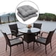 thumbnail image 3 of Cojines de asiento, cojines de respaldo, cojines de asiento para sillas de cocina y patio Gris claro, 3 of 9