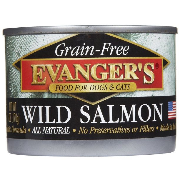 Evanger's GrainFree Wild Salmon Cat & Dog Food, 6 Oz, 24 Ct Walmart