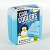 Cool Coolers Slim Reusable Blue Ice Packs, Set of 4