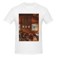 thumbnail image 4 of Bingfone Log Cabin Inside Men'S Loose Fit Short-Sleeve Pocket T-Shirt, 4 of 7