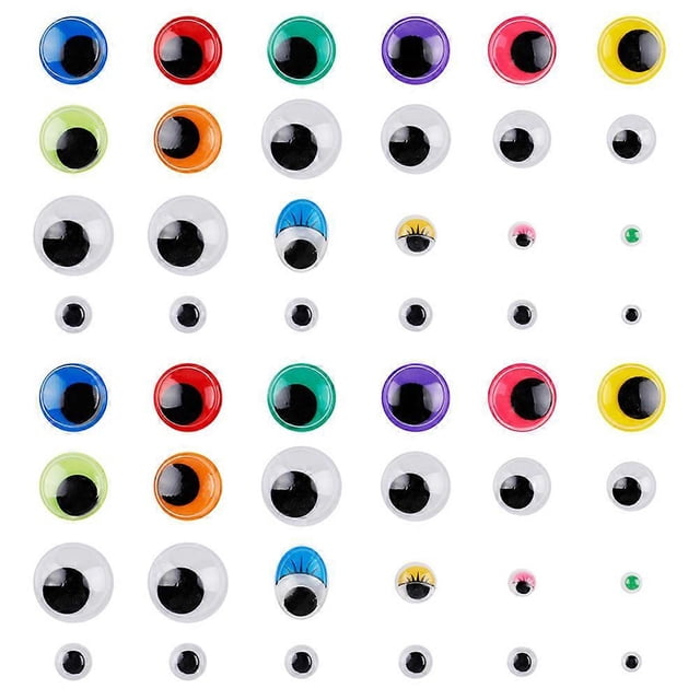 Adorable DIY Doll Eyes Kit – Sticky Craft Eyes for Crochet, Stuffed Toys & Doll Projects – Enhance Creativity with Quality Accessories