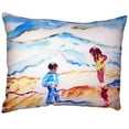 thumbnail image 2 of Betsy Drake HJ673 Yellow Tang Throw Pillow- 18 x 18 in., 2 of 2