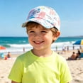 thumbnail image 6 of Cap Baby Cap Baseball Cap Boys and Girls Cap Kids Baseball Cap Toddler Sun Hat Adjustable 6-12 Months 12-24 Months 2T 3T 4T 5T 6T 7T 8T Children Light Pink,2-6 Years, 6 of 7