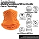thumbnail image 2 of Polaina para el cuello, mascarilla facial UPF 50+, bufanda elástica multiusos, protección UV para hombres y mujeres, actividades al aire libre, 2 of 6