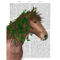 thumbnail image 3 of Fab Funky 12x14 Black Modern Framed Museum Art Print Titled - Horse Chestnut with Ivy, 3 of 5