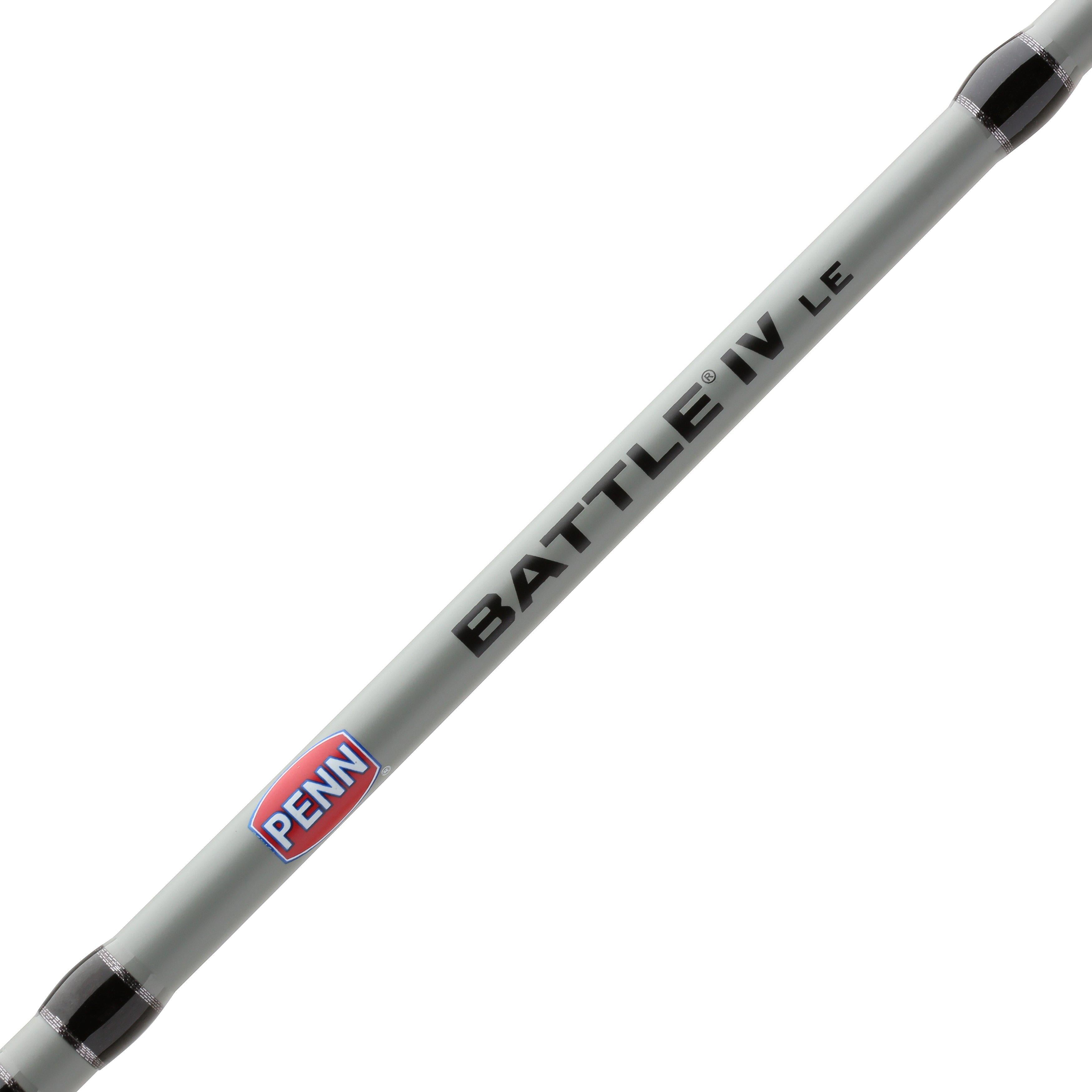 PENN Battle IV LE Spinning Fishing Combo, 7' Medium Light Rod, 2500 Size Reel