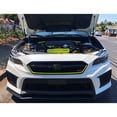 thumbnail image 2 of Xotic Tech Front Grille Pinstripe Vinyl Sticker Fluorescent Yellow for Subaru WRX STI 2015-2017, Styling Pre-cut Front Hood Panel Edge Moulding Decal Trim, 2 of 9