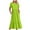 Green, variant on Drses Women's Casual Dresses Women Summer Casual Short Sleeve Crewneck Aline Swing Flowy Tiered Shirt Maxi Beach Long Dress