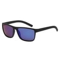 thumbnail image 2 of OWL UV400 Sports Mens Sunglasses - Polycarbonate Lenses Eyewear - Ideal for Cycling & Sports - Blue Mirror, 2 of 7