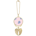 thumbnail image 1 of Porte-clés Dessin Poudre Bleue Pendentif Aile d'Ange, 1 of 4