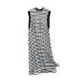 thumbnail image 2 of mfyjkho Vestidos para mujer, Camisón sin mangas holgado y cómodo con almohadilla para el pecho para mujer Vestidos de playa para mujer l, 2 of 3