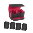 thumbnail image 4 of TISHITA Card Deck Box Baseball Card Protection Gathering Card Toy Sturdy Card Holder Inner Red, 4 of 8