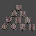 thumbnail image 4 of 50 unids 16 * 13 mm Gabinete de bronce rojo antiguo bisagras for muebles Cajas de joyas pequeñas Muebles de bisagra accesorios for armario, 4 of 6