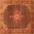 thumbnail image 1 of Ahgly Company Indoor Square Persian Orange Traditional Area Rugs, 6' Square, 1 of 1