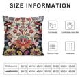 thumbnail image 5 of YINGXI Decorative Abstract Colorful Throw Pillow Cover,Geometric Floral Pattern Pillow Case, Ethnic Fabric Print Decorative Pillow Cases Home Decor Square Pillowcases 20x20in, 5 of 5