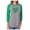 Green, variant on Tstars Womens Irish Green Clovers Heart St Patricks Day Shamrock Shirts Gift for Her Irish Shirt Pride Proud Irish 3-4 Women Sleeve Baseball Jersey Shirt