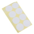 thumbnail image 4 of FESTFENDS 15 Sheets Circular Blank Stickers 5x5cm for School Supplies Self-Adhesive Label Paper, 4 of 8