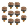 thumbnail image 4 of 10 Pcs Embouts de Queue de Billard Universels pour Jeu Intérieur Snooker Embouts de Queue de Piscine Embouts de Queue de Piscine 12 mm, 4 of 9