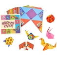 thumbnail image 1 of Fun Origami Paper Set, DIY Colorful Crafts for Kids, Early Learning & Beginners Skills, 14x14cm, English Instructions, 1 of 1