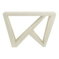 thumbnail image 5 of Furniture of America Ollev Wood W-Shaped Legs Console Table in Cream Weave, 5 of 5