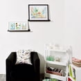 thumbnail image 4 of WELLAND Vista Photo Ledge Floating Shelves Picture Ledge Wall Mounted Shelf Display, 36''L x 3.5''D x 2''H, Set of 2, Espresso, 4 of 6