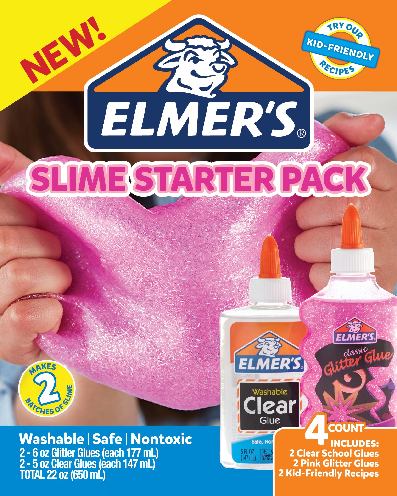 Slime Elmers Glue Slime Starter Kit for Kids 8+ Years Old