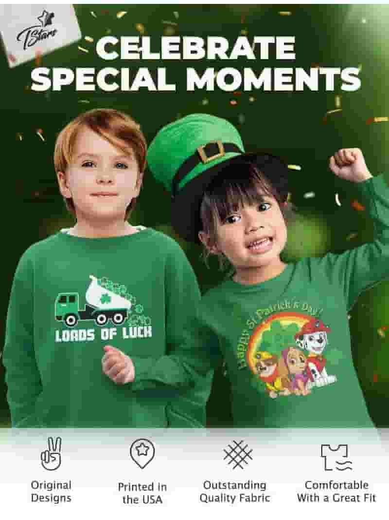 St. Patrick's Day T-Shirt - Lucky Bro T Shirt Gift St. Patrick's Day T-Shirt - Lucky Bro T Shirt Gift