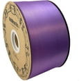 thumbnail image 2 of Purple Satin Fabric Decorative Ribbon - 2" x 50 Yards, Easter, Christmas, Holiday Decor, Wreath, Mardi Gras, 2 of 2