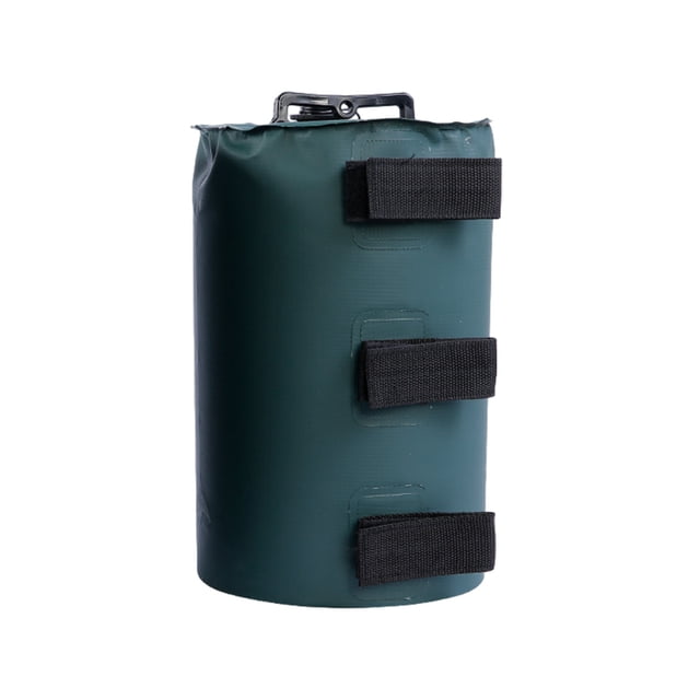 EGNMCR Camping et Randonnée Sac d'Eau de Tente Extérieure 10 L Parasol de Plage Cylindrique Renforcé Poids à Pression Contrepoids Sac de Sable à Injection d'Eau un Sac de Sable