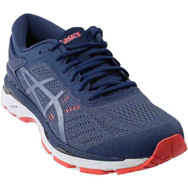 Asics Asics Mens Gel Kayano 24 Smoke Blue Smoke Blue Dark Blue 12 5 D M Us Walmart Com Walmart Com