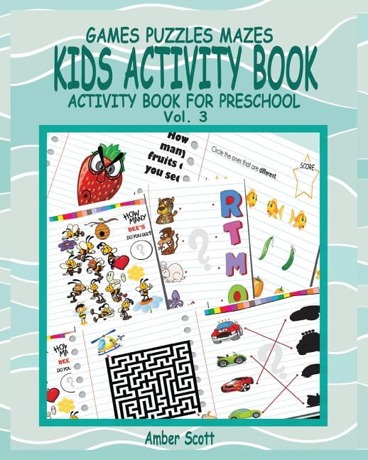 Kids Activity Book ( Activity Book For Preschool ) -Vol. 3 (Paperback ...