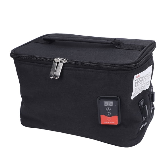 Calentador USB Para Alimentos, Bolsa Multifuncional Para Calentar Biberones, Bolsa Aislante Portátil Con Temperatura Ajustable Para Exteriores
