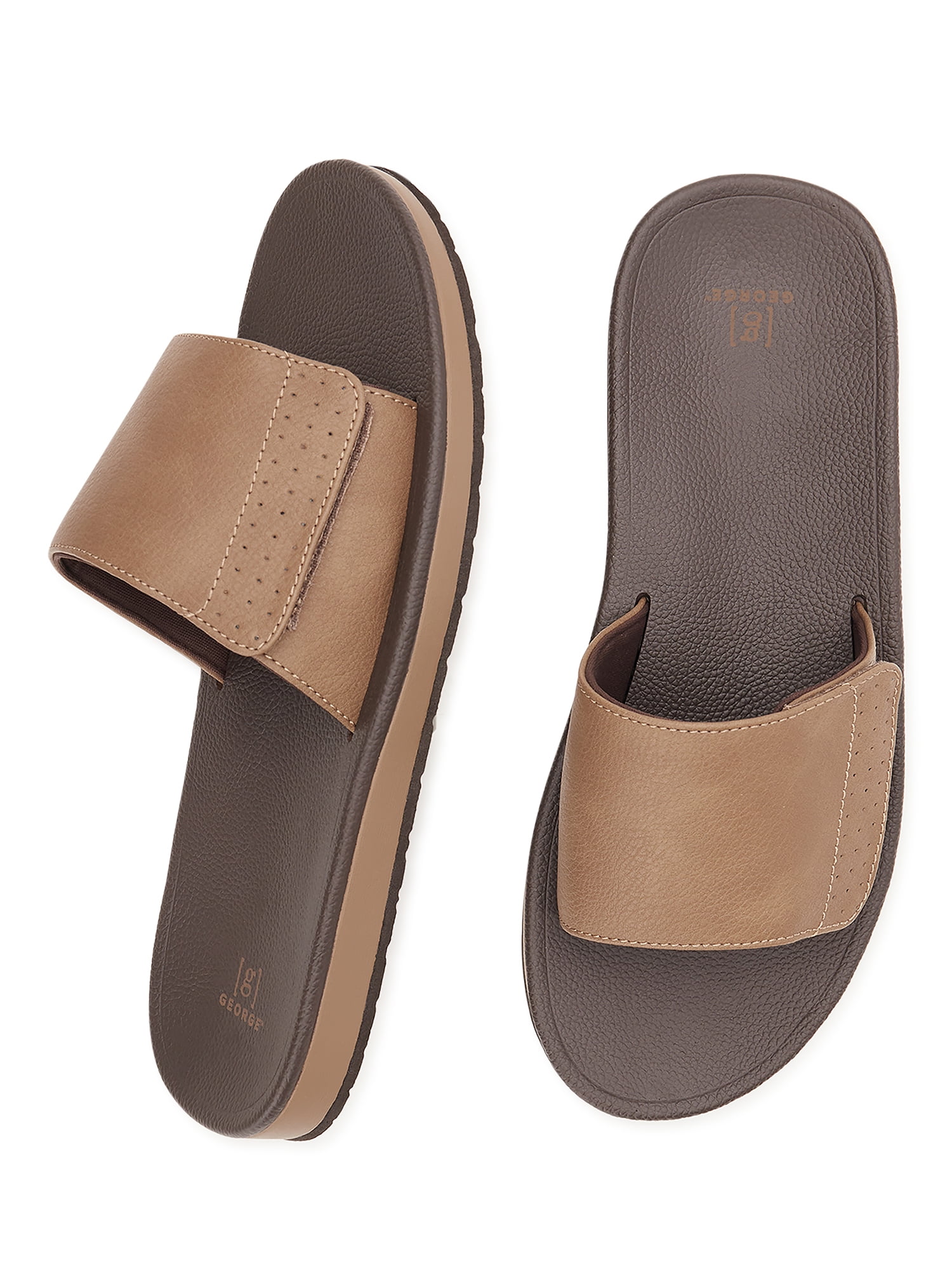 George Men's Comfort Slide Sandals