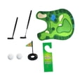 thumbnail image 1 of Juego de minigolf,Divertido juguete deportivo para el inodoro,regalo novedoso para el baño,Juego de regalo de minigolf para el baño,Juego de minigolf con raqueta y pelotas. Tapete de, 1 of 8