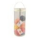 thumbnail image 3 of Moyic Bolsa de almacenamiento de hilo portátil Redonda Malla vacía Bolas de hilo Organizador Cesta Bolsa de asas de hilo de ganchillo - Artesanía Beige, 3 of 6