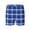 Electric Royal Carnegie Plaid, variant on BM6701 Men's 100% Cotton Double-Brushed Flannel Boxer-Ch/Bk Buff Plad-XS