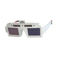 thumbnail image 1 of Gafas de soldador con oscurecimiento automático solar, color verdadero, antideslumbrantes, accesorio liviano para esmerilar, cortar, protección, 1 of 8