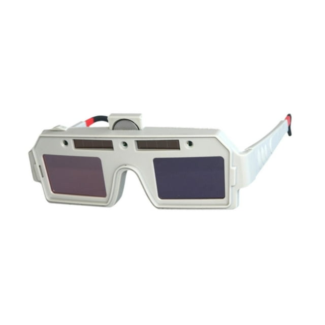 Gafas de soldador con oscurecimiento automático solar, color verdadero, antideslumbrantes, accesorio liviano para esmerilar, cortar, protección